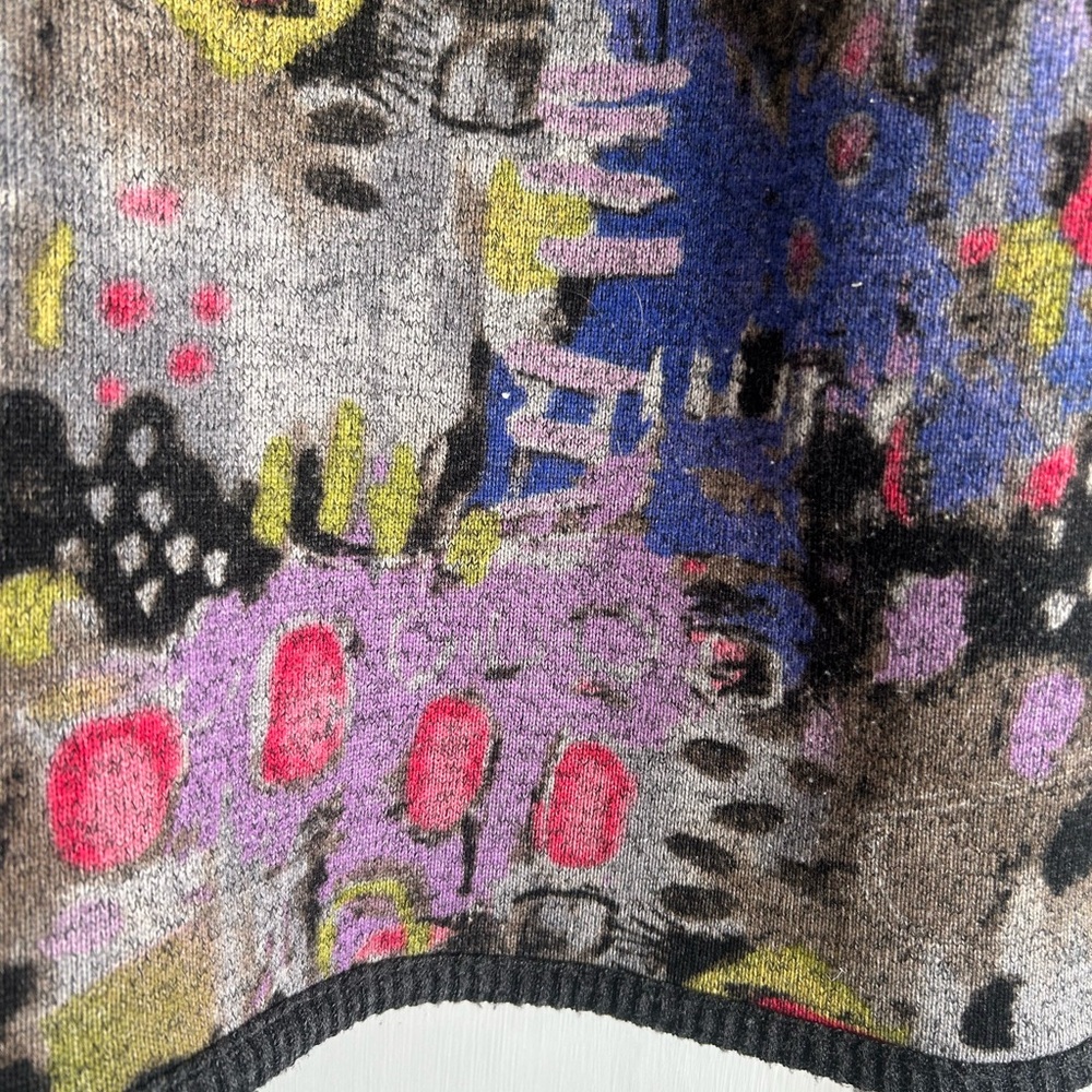 Vibrant Multicolor Women's Teddy Jacket - Picture 6 of 7